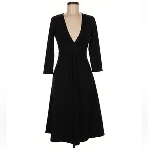 Susana Monaco Black Long Sleeve Dress